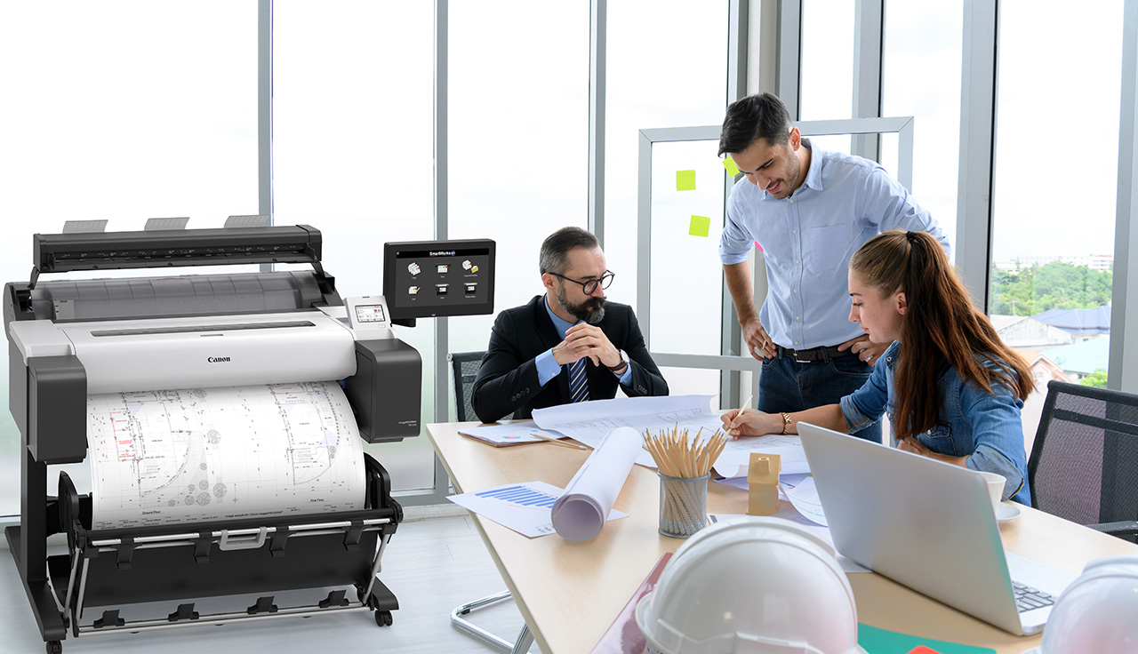 Equipos imagePROGRAF formato ancho Canon LFP en Colombia