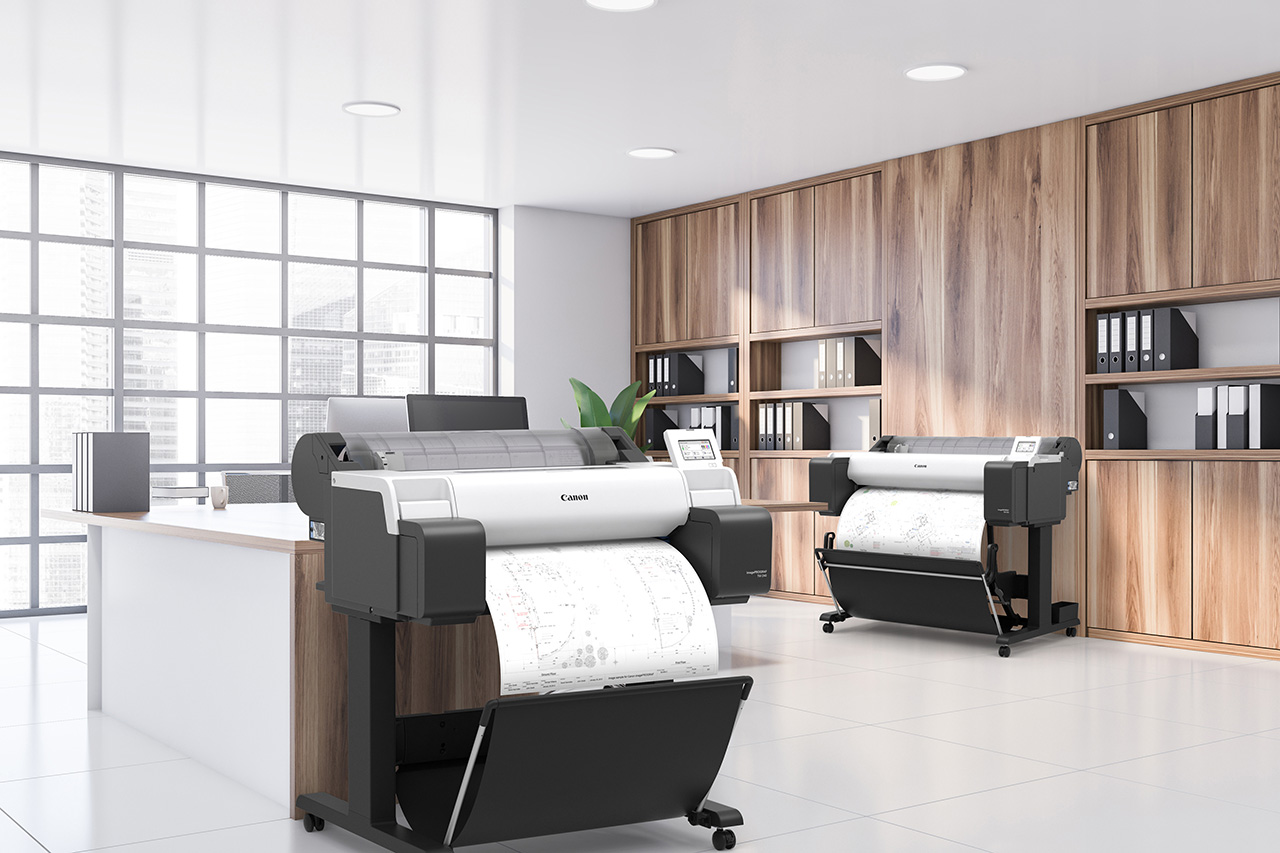 Equipos imagePROGRAF formato ancho Canon LFP en Colombia