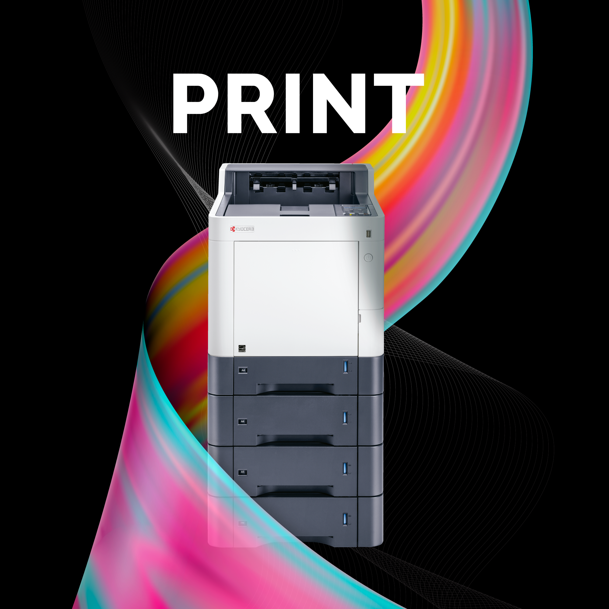 Impresora láser P7240cdn de Kyocera en Colombia