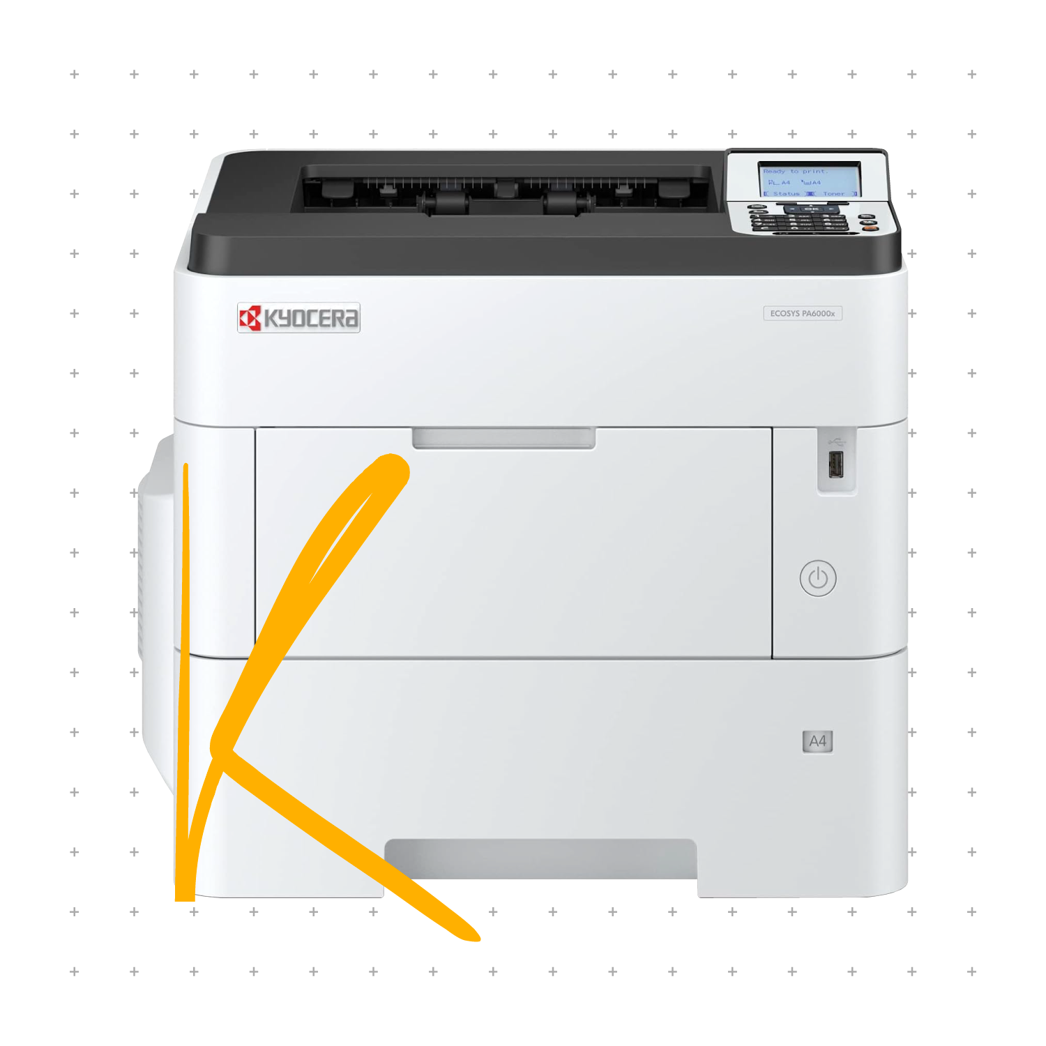 Impresora láser PA6000x a blanco y negro de Kyocera en Colombia